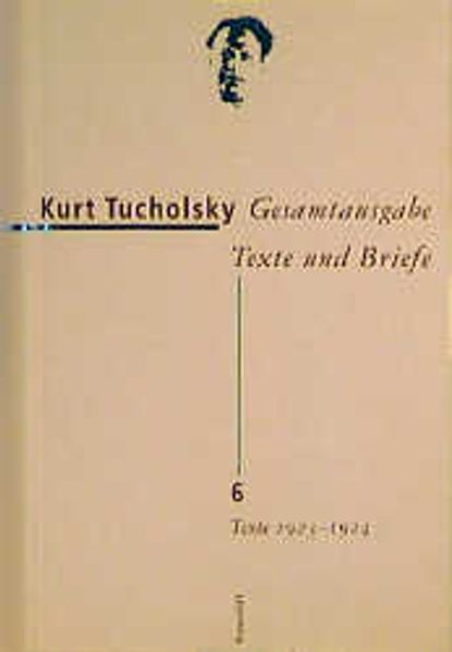 Cover von Gesamtausgabe Texte und Briefe 6