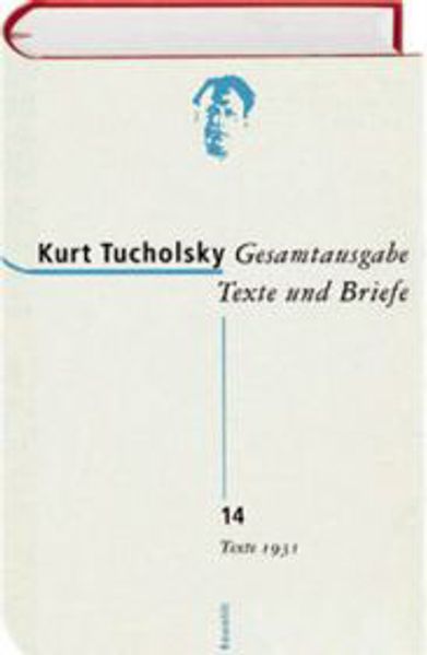 Cover von Gesamtausgabe Texte und Briefe 14