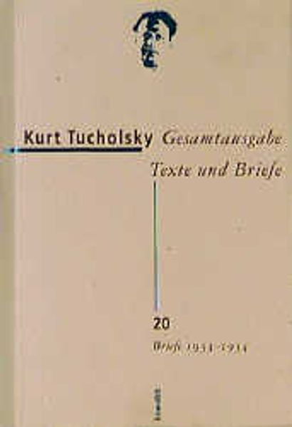 Cover von Gesamtausgabe Texte und Briefe 20
