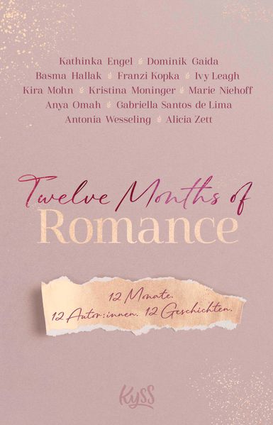 Cover von Twelve months of romance