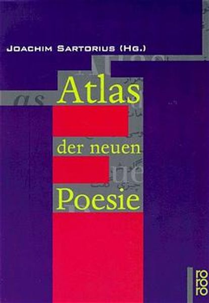Cover von Atlas der neuen Poesie