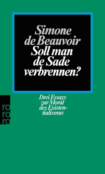 Cover von Soll man de Sade verbrennen?