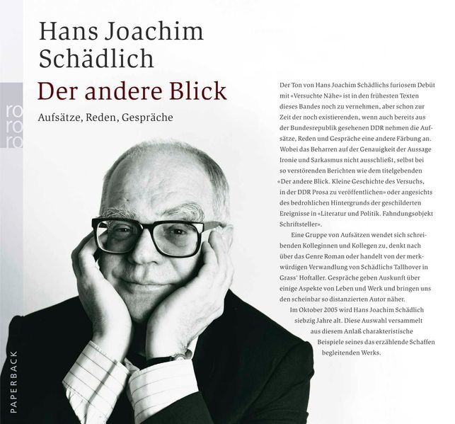 Cover von Der andere Blick