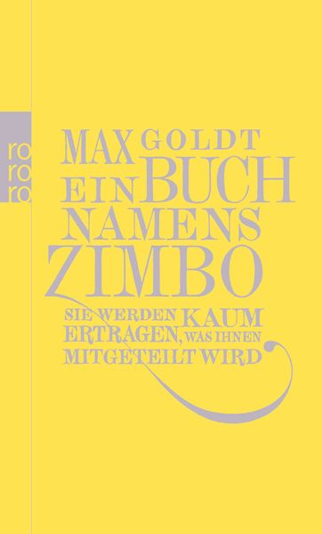 Cover von Ein Buch namens Zimbo