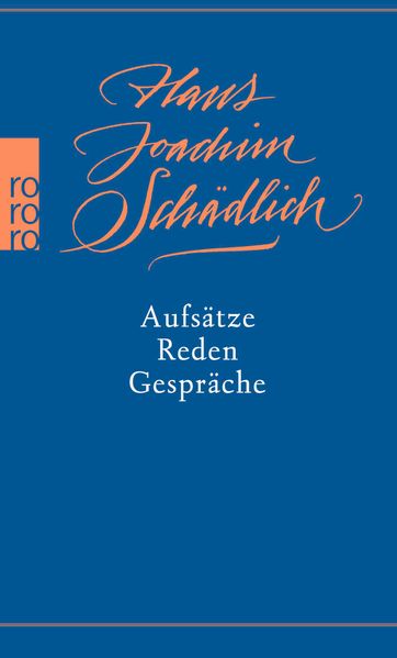 Cover von Aufsätze, Reden, Gespräche