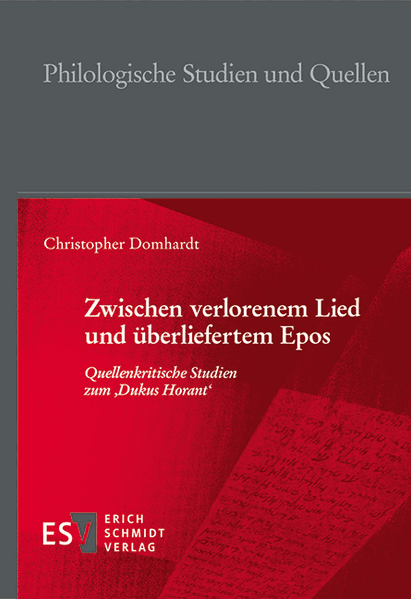 Cover von Zwischen verlorenem Lied und überliefertem Epos