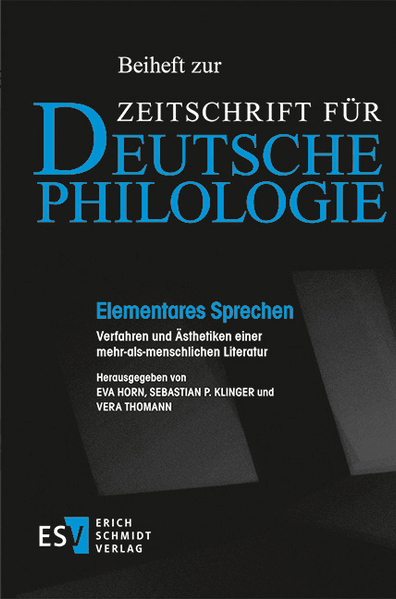 Cover von Elementares Sprechen