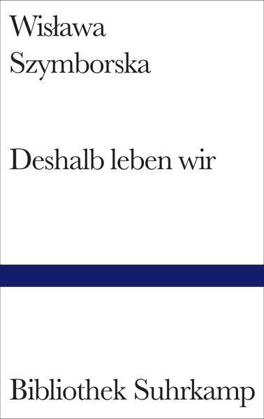 Cover von Deshalb leben wir