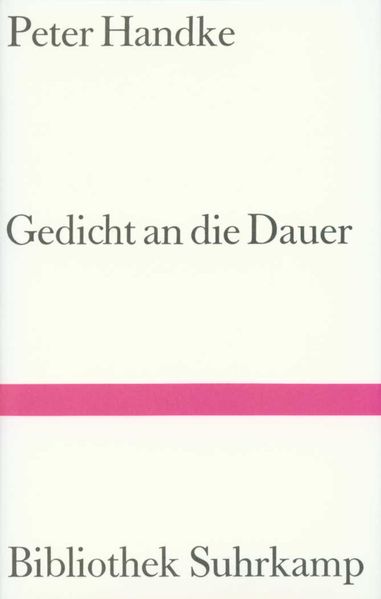 Cover von Gedicht an die Dauer