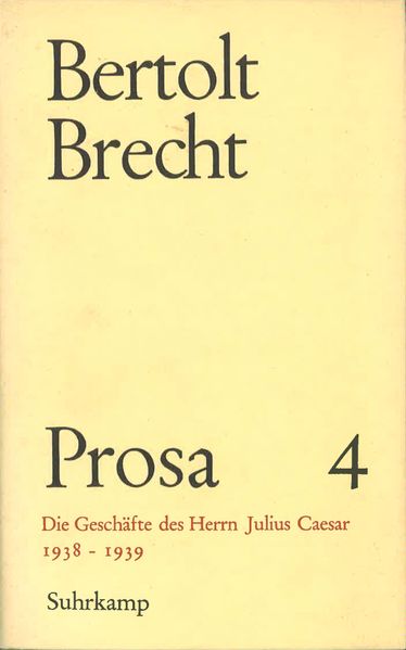 Cover von Erste Gesamtausgabe in 40 Bänden von 1953 ff