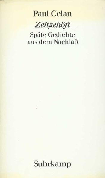Cover von Zeitgehöft