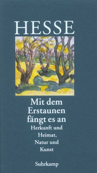 Cover von »Mit dem Erstaunen fängt es an«