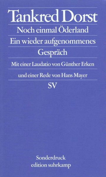 Cover von Noch einmal Öderland