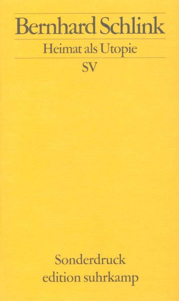 Cover von Heimat als Utopie