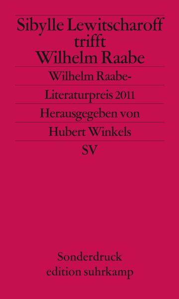 Cover von Sibylle Lewitscharoff trifft Wilhelm Raabe