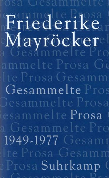 Cover von Gesammelte Prosa