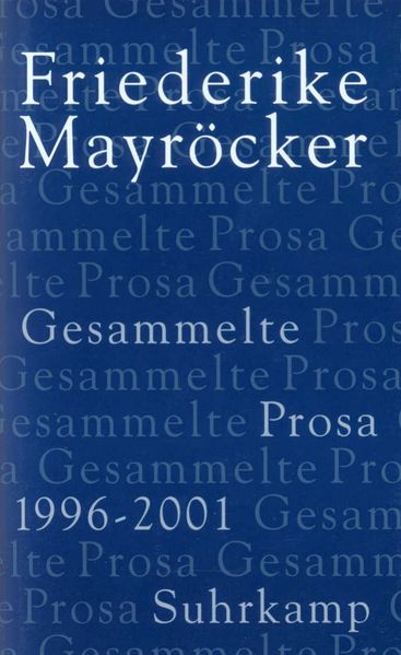 Cover von Gesammelte Prosa