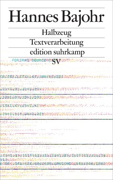 Cover von Halbzeug