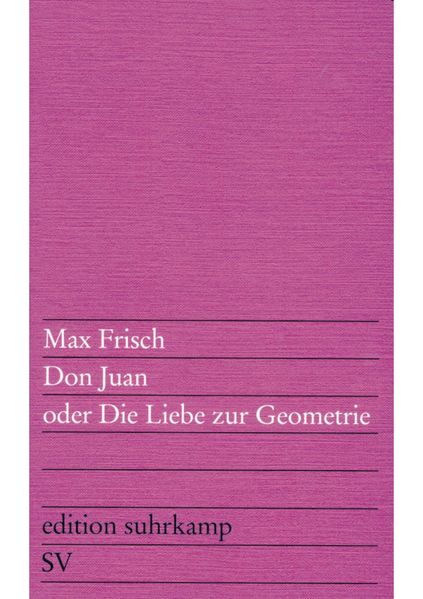 Cover von Don Juan oder Die Liebe zur Geometrie