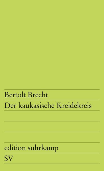 Cover von Der kaukasische Kreidekreis