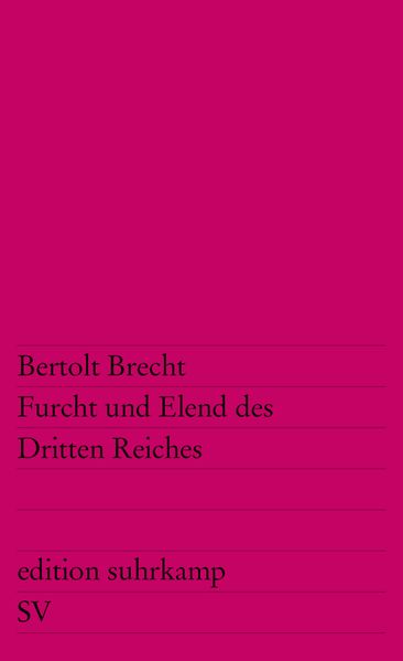 Cover von Furcht und Elend des Dritten Reiches