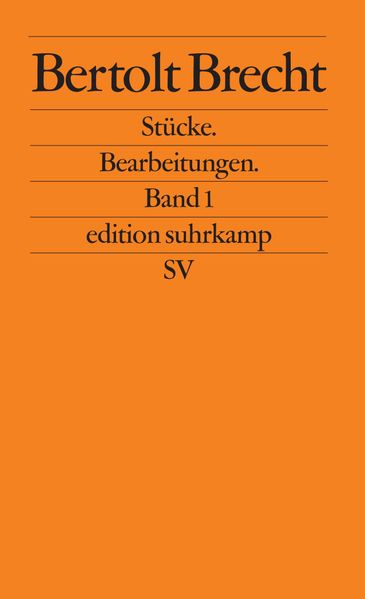 Cover von Stücke. Bearbeitungen. Band 1