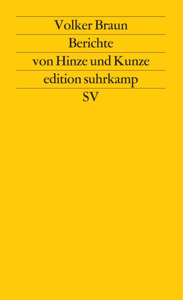 Cover von Berichte von Hinze und Kunze