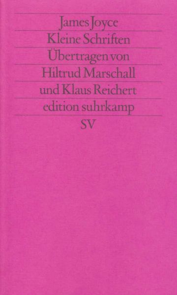 Cover von Werkausgabe in sechs Bänden in der edition suhrkamp