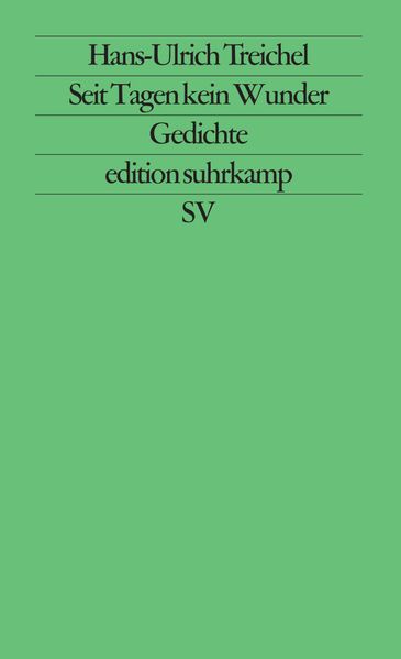 Cover von Seit Tagen kein Wunder