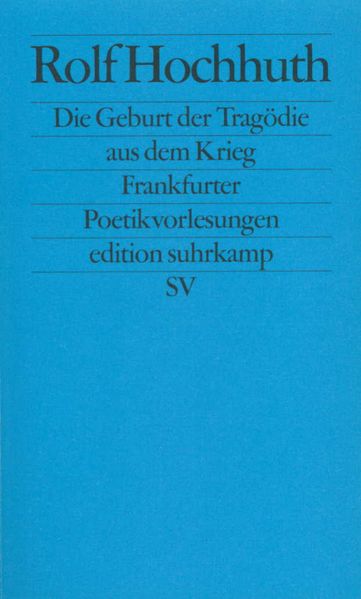 Cover von Die Geburt der Tragödie aus dem Krieg