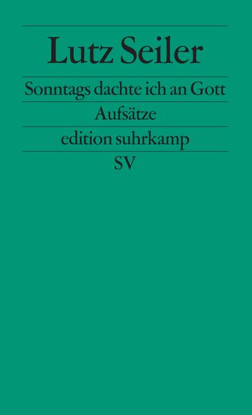 Cover von Sonntags dachte ich an Gott