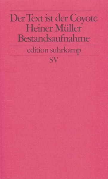 Cover von Der Text ist der Cojote