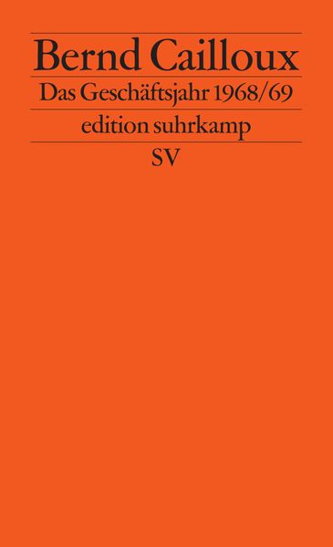 Cover von Das Geschäftsjahr 1968/69