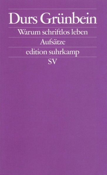 Cover von Warum schriftlos leben