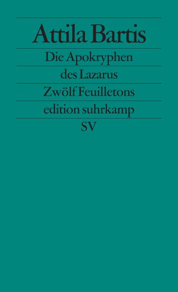 Cover von Die Apokryphen des Lazarus