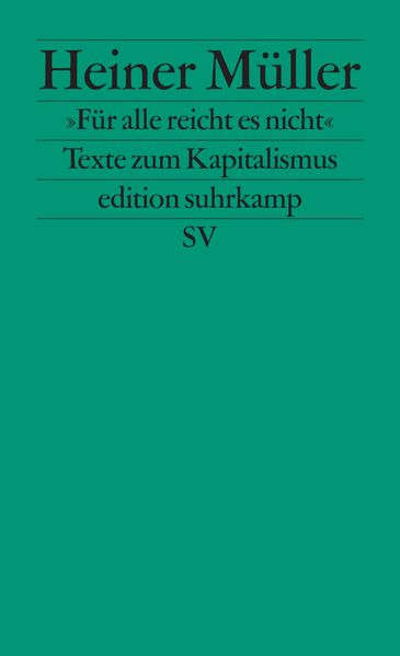 Cover von »Für alle reicht es nicht«