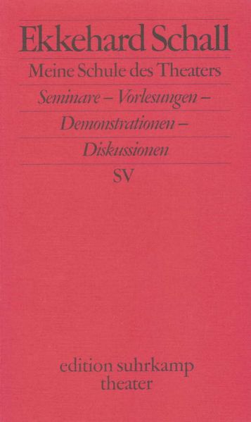 Cover von Meine Schule des Theaters
