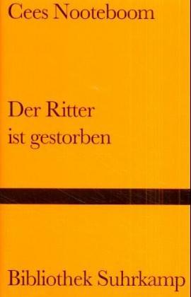 Cover von Der Ritter ist gestorben