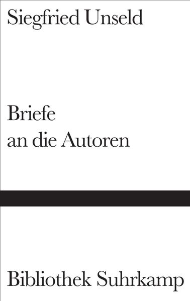 Cover von Briefe an die Autoren