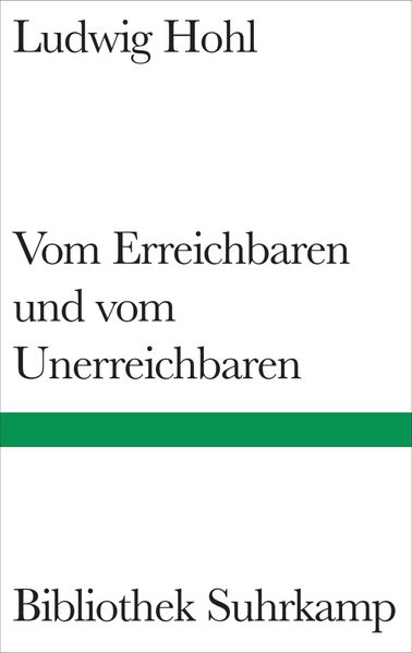 Cover von Vom Erreichbaren und vom Unerreichbaren