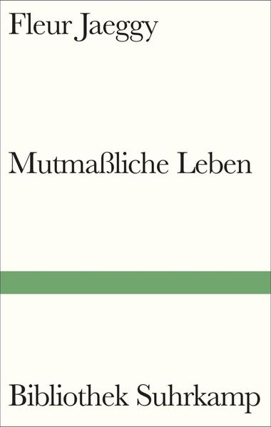 Cover von Mutmaßliche Leben