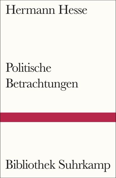 Cover von Politische Betrachtungen
