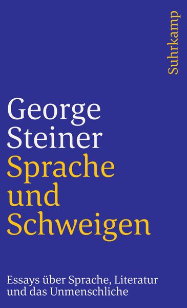 Cover von Sprache und Schweigen