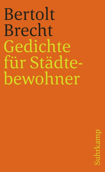 Cover von Gedichte für Städtebewohner