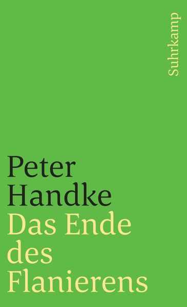 Cover von Das Ende des Flanierens