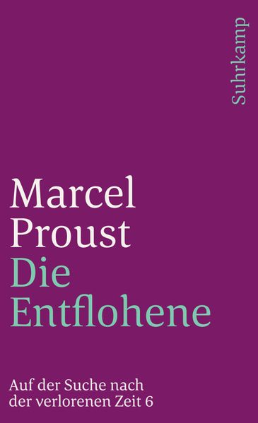 Cover von Auf der Suche nach der verlorenen Zeit. Zehn Bände in Kassette im suhrkamp taschenbuch