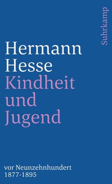 Cover von Kindheit und Jugend vor Neunzehnhundert