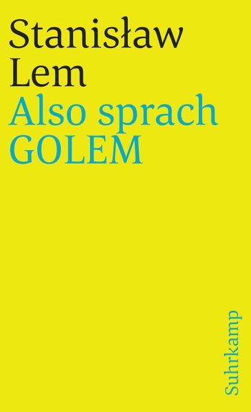 Cover von Also sprach GOLEM