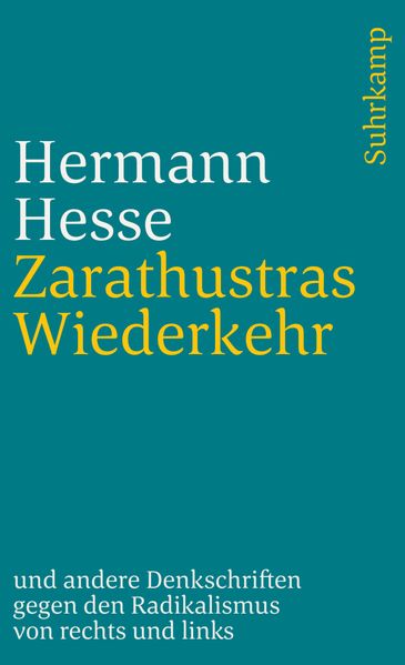 Cover von Zarathustras Wiederkehr