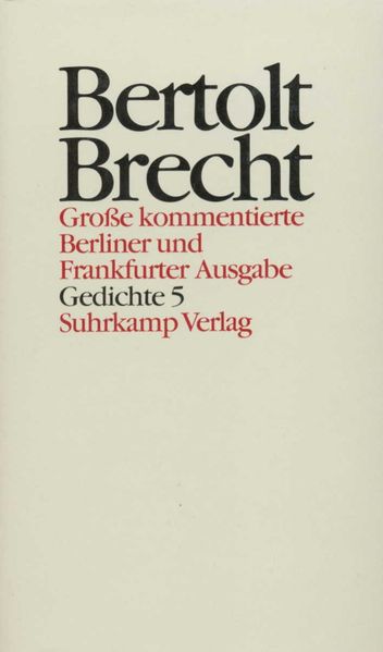 Cover von Werke. Große kommentierte Berliner und Frankfurter Ausgabe. 30 Bände (in 32 Teilbänden) und ein Registerband